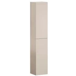 Ensemble meuble double vasque 120cm et colonne Azel Cachemire