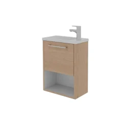Ensemble meuble lave-mains NIKA + robinet