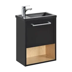 Ensemble meuble lave-mains NIKA + robinet