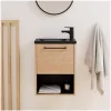 Ensemble meuble lave-mains NIKA + robinet
