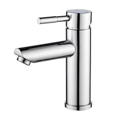 Ensemble meuble simple vasque SORRENTO 60 cm + robinet + miroir + Colonne