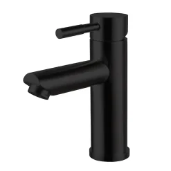 Ensemble meuble simple vasque SORRENTO 80cm avec plan céramique, robinet, miroir et colonne