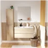 Ensemble meuble vasque SORRENTO 80cm avec robinet, miroir et colonne