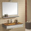 Ensemble mobilier de salle de bain en verre Polly