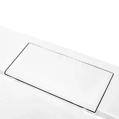Ensemble paroi de douche à l'italienne l. 100 x H. 190 cm NewStyle et receveur de douche 80 x 100 cm, blanc et transparent, Schulte