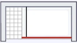Ensemble paroi de douche à l'italienne l. 100 x H. 190 cm NewStyle et receveur de douche 80 x 100 cm, blanc et transparent, Schulte
