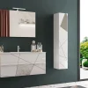 Ensemble salle de bain VITTORIA blanc brillant, 101 x 53 x 47 cm