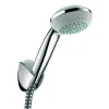 Ensemble support mural et douchette Vario avec flexible de douche 160 cm chromé Hansgrohe Crometta 85