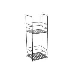 Etagère 2 niveaux KERY Acier Noir mat MSV