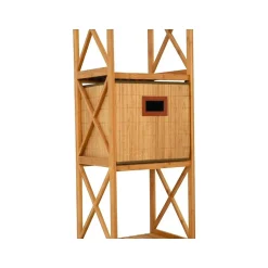Etagère de rangement de 5 Niveaux en Bambou MSV