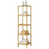 Etagère de rangement Lierne 33 x 33 x 140 cm en.casa
