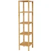 Etagère de salle de bain avec 5 tablettes - H146 cm