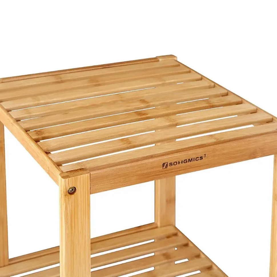Etagère de salle de bain avec 5 tablettes - H146 cm