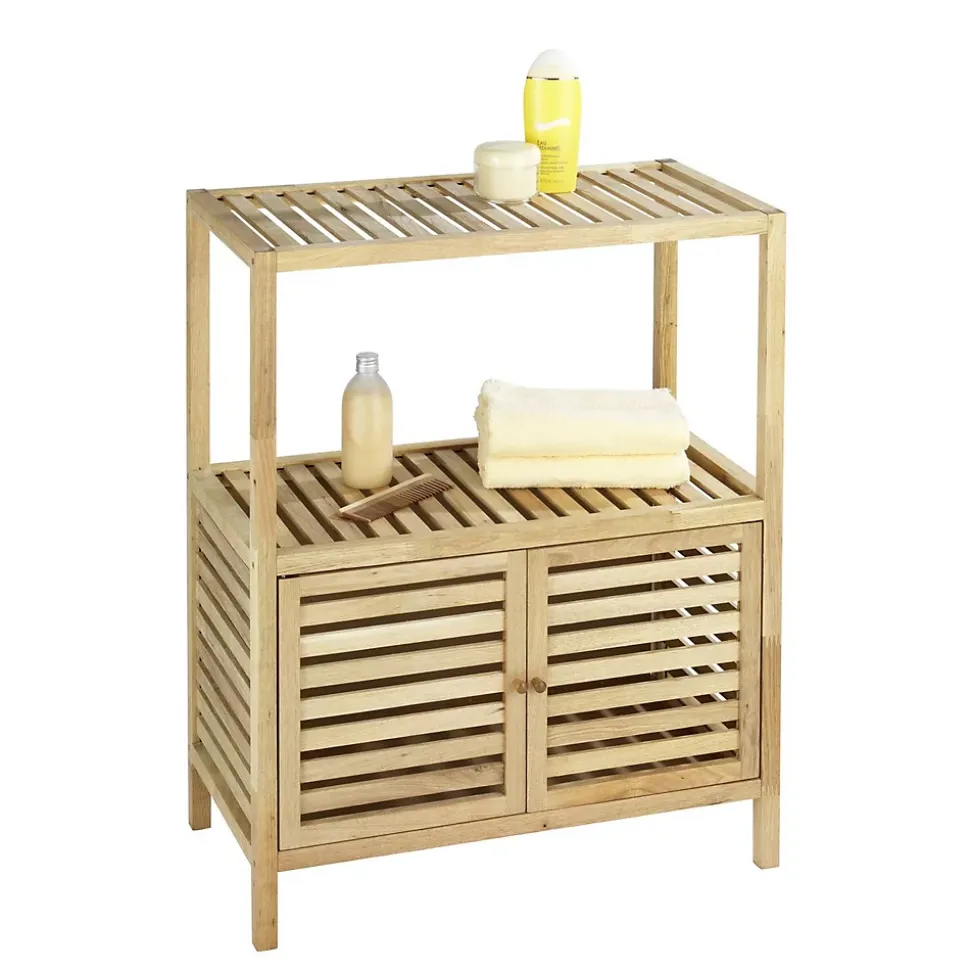 Etagère de salle de bain en bois Norway - L. 67,5 x H. 86 cm