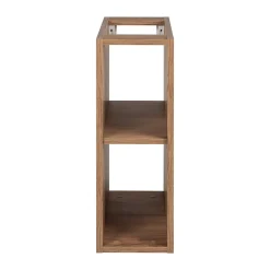 Etagère de salle de bain, Noir Mat, 20 x 57 x 46 cm
