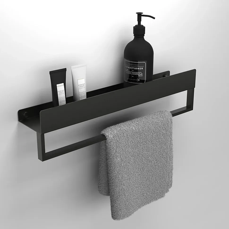ETAGÈRE DE SALLE DE BAIN REA SF01-600-B BLACK