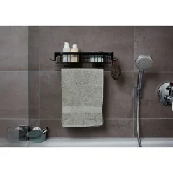 Etagère murale de salle de bain indus Classic - L. 35 cm