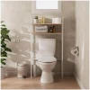 Etagère pont wc bas blanc TADO