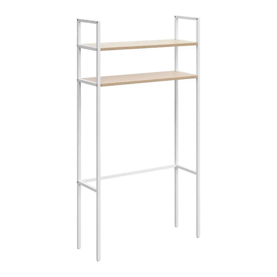 Etagère pont wc bas blanc TADO