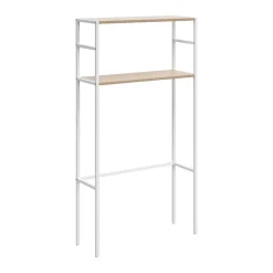 Etagère pont wc bas blanc TADO