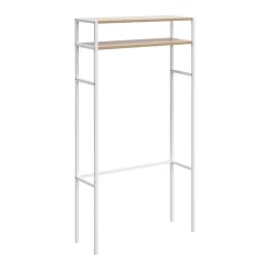 Etagère pont wc bas blanc TADO