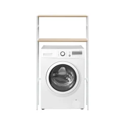 Etagère pont wc bas blanc TADO