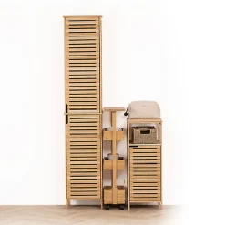 Etagère salle de bain Sicela en bambou