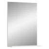 Eteka - Miroir (L/H/P : 60x79x18 cm) en imitation blanc