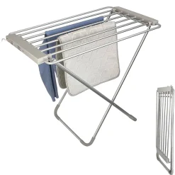 Etendoir à Linge FISHTEC 8 Barres + 220 V