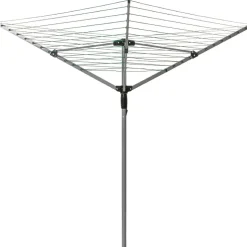 Etendoir à linge rotatif à 4 bras