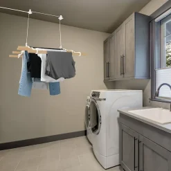 Etendoir à Linge Suspendu de 0,9 Mètre - Blanc