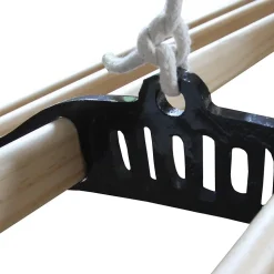 Etendoir à Linge Suspendu de 1,5 Mètre - Poulie Noir