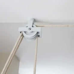 Etendoir à Linge Suspendu - Blanc- 2.4m