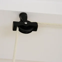 Etendoir à Linge Suspendu de 1,2 Mètre - Poulie Noir