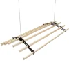 Etendoir à Linge Suspendu - Noir- 1.8m