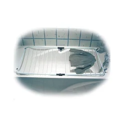 Etendoir pour baignoire 10M Acier Blanc MSV