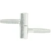 Fiche à visser standard 40x13mm acier finition zingué blanc - JARDINIER MASSARD - J542770