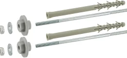 Fixation pour lavabo mur placo et polystyrène 8 x 220 mm