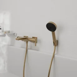 Flexible de douche 1,6 m bronze brossé, Hansgrohe Isiflex