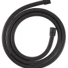 Flexible de douche noir PVC GoodHome 1,75 m
