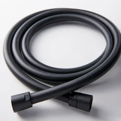 Flexible de douche noir PVC GoodHome 1,75 m