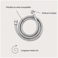 Flexible en acier inoxydable AXON