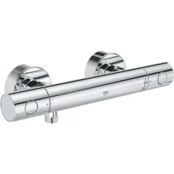 Grohe - Mitigeur thermostatique douche Grohtherm 800 + barre de douche + porte savon + douchette Tempesta