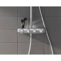 GROHE Colonne de douche XXL thermostatique Euphoria SmartControl System 310 Cube Duo chromé 26508000