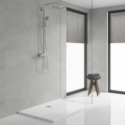GROHE Colonne douche Vitalio + Porte savon Bau Cosmopolitan