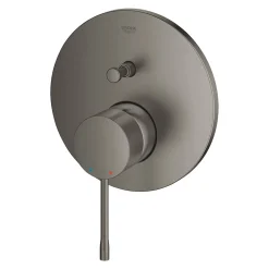 Grohe Essence mitigeur mécanique 2 sorties avec inverseur, finition Hard Graphite Brossé (24058AL1)