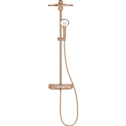 Grohe Euphoria Smartcontrol System 310 Duo, Colonne de douche avec mitigeur thermostatique, Warm Sunset brossé (26507DL0)
