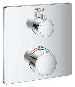 Grohe Mitigeur thermostatique de douche pour Bain/Douche, chrome (24079000)