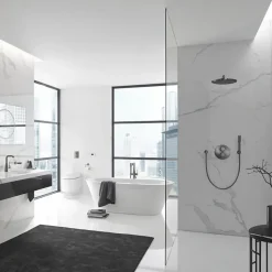 Grohe Rainshower Cosmopolitan 310 Ensemble douche de tête et bras 380 mm, 1 jet (26066AL0)