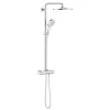 Grohe Rainshower Smartactive 310, colonne de douche 2 en 1, avec mitigeur thermostatique,chrome (26648000)